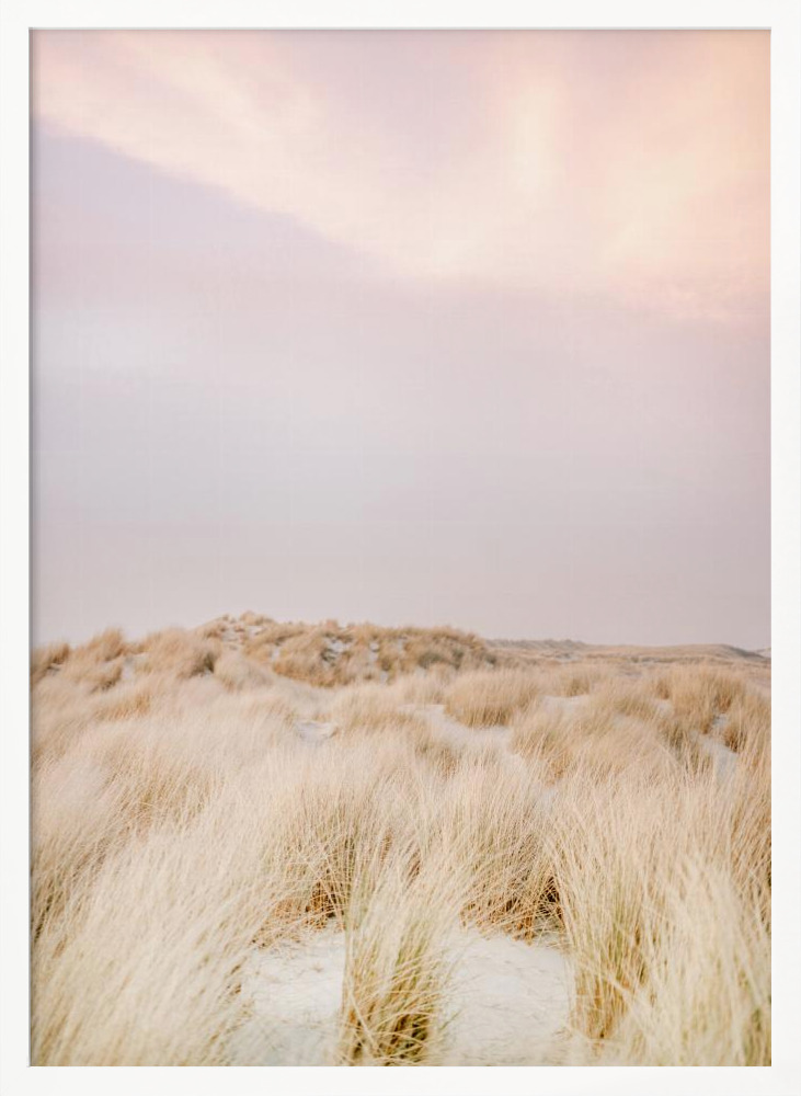 Poster - Ameland Dunes 2 posterframe wit hout