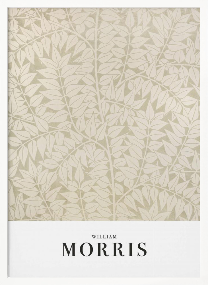 Poster - Branch white wood poster frame