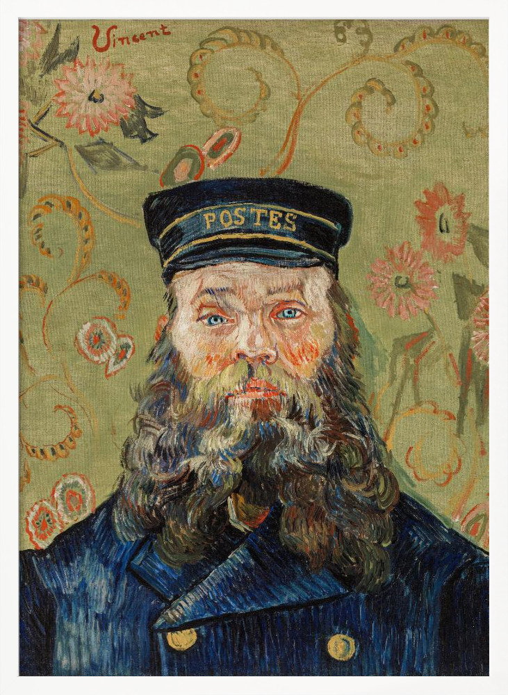 Poster - The Postman white wood poster frame