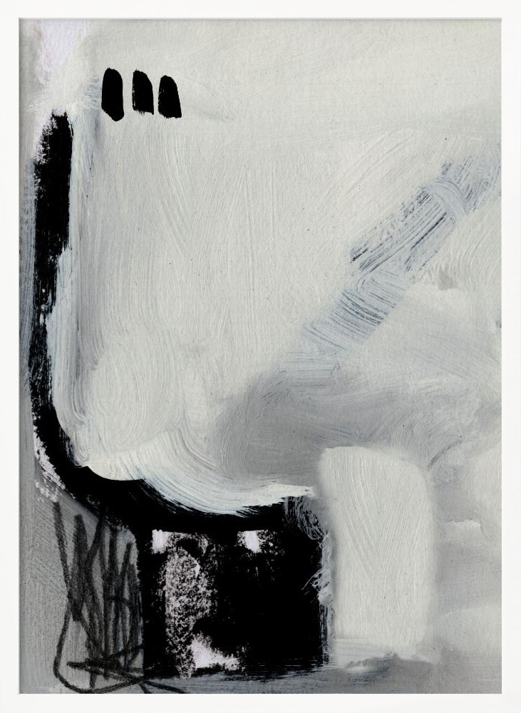 Affiche - Beyond No2 cadre de poster en bois blanc