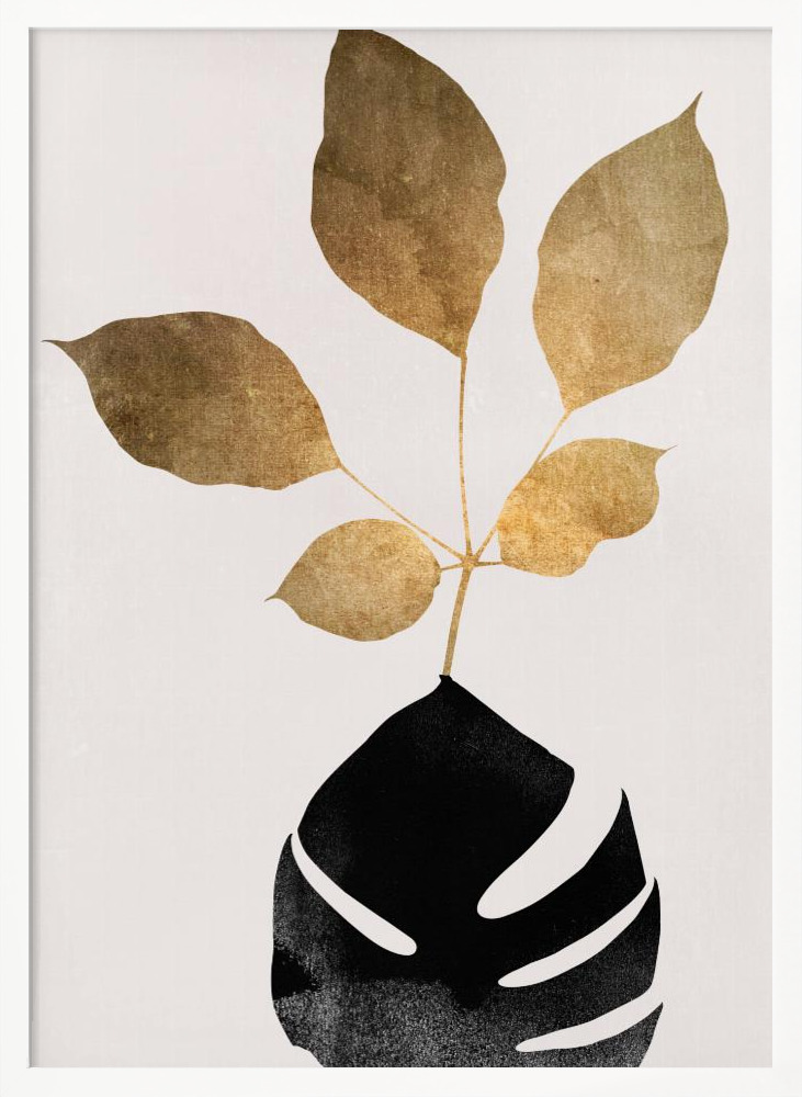Poster - Azurea white wood poster frame