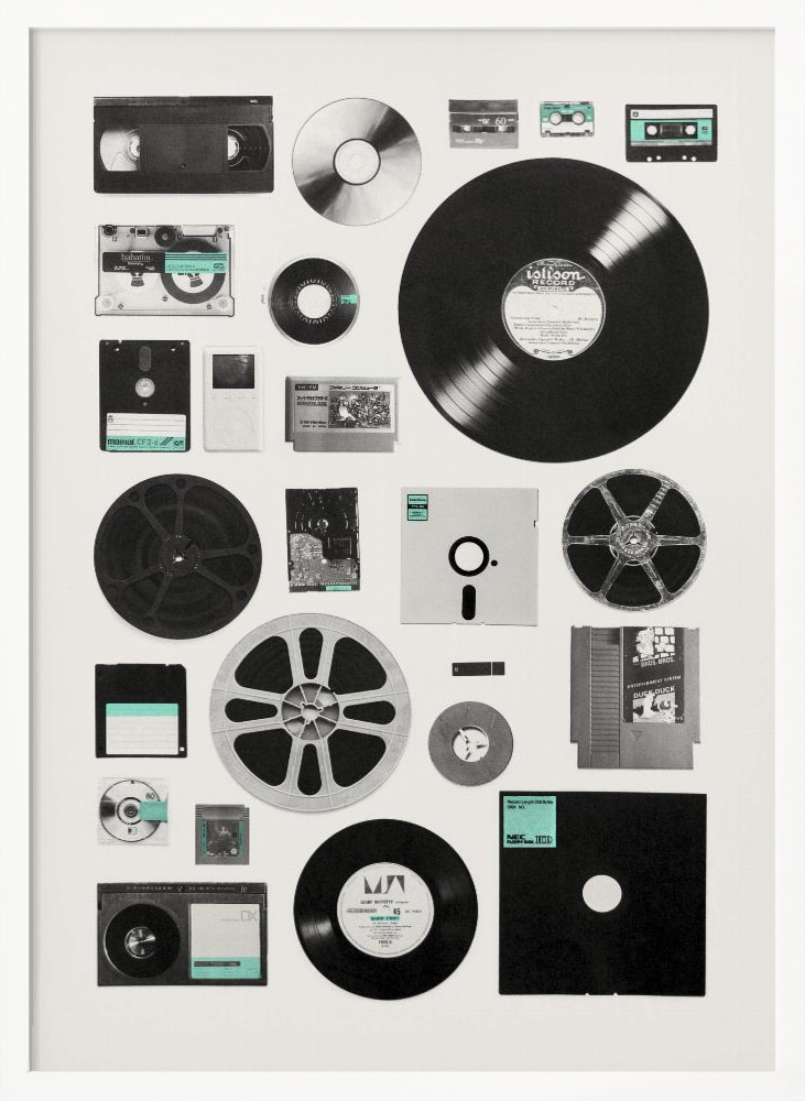 Poster - Data posterframe wit hout