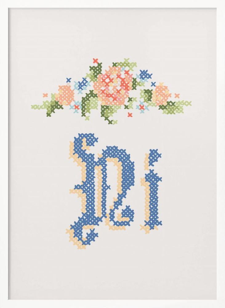 Poster - Ni white wood poster frame