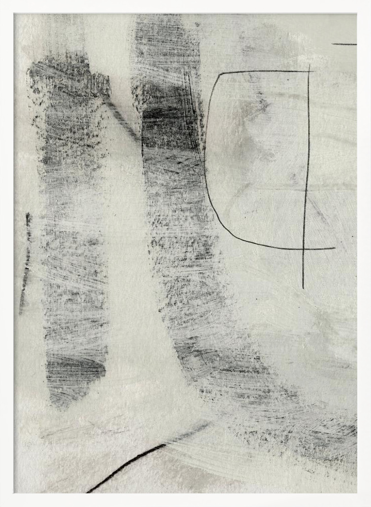 Affiche - Real No1 cadre de poster en bois blanc