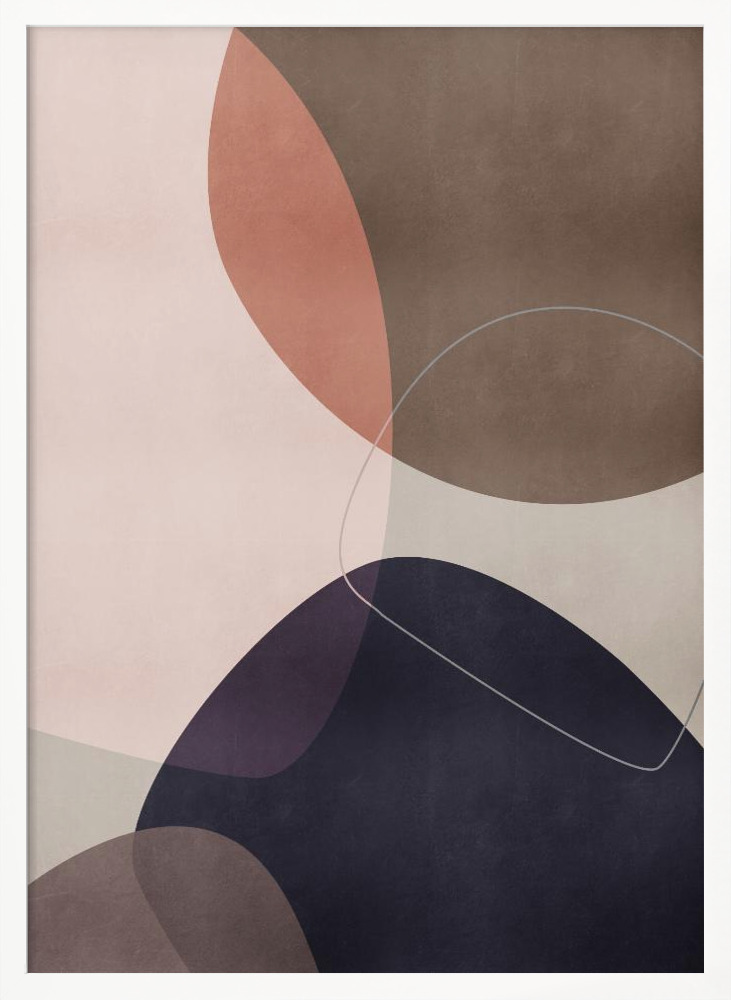 Affiche - Graphic 209X cadre de poster en bois blanc