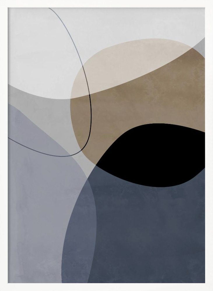 Affiche - Graphic 210Y cadre de poster en bois blanc