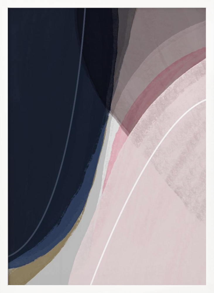 Affiche - Graphic 232 cadre de poster en bois blanc