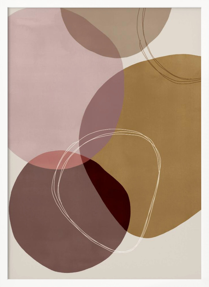 Affiche - Graphic 249 cadre de poster en bois blanc