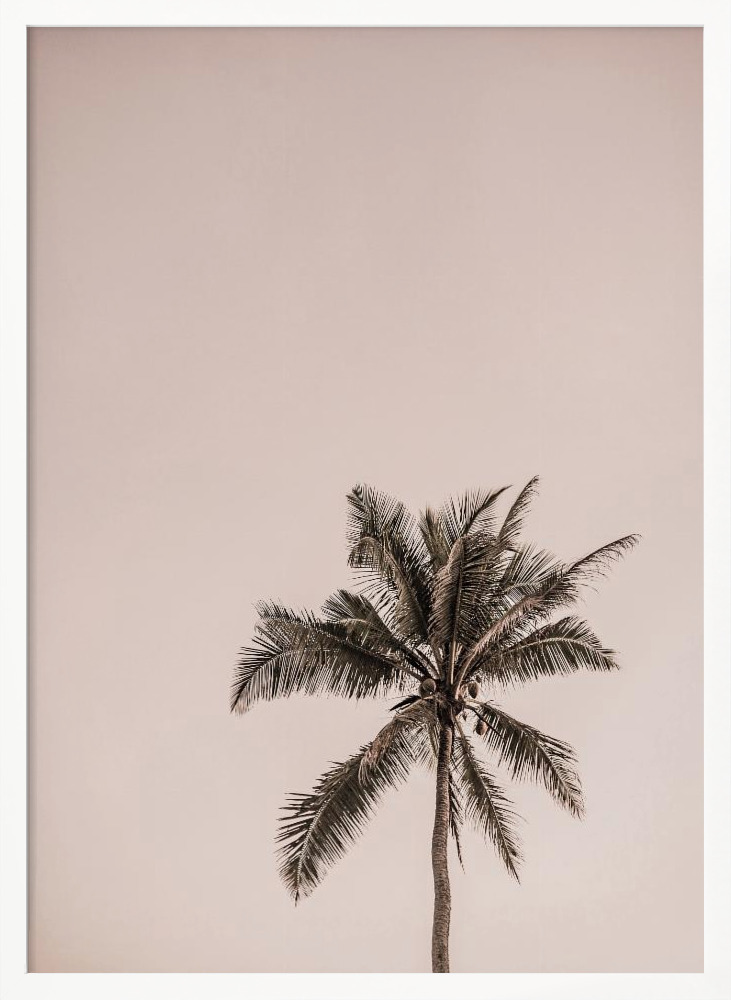 Poster - Joy white wood poster frame