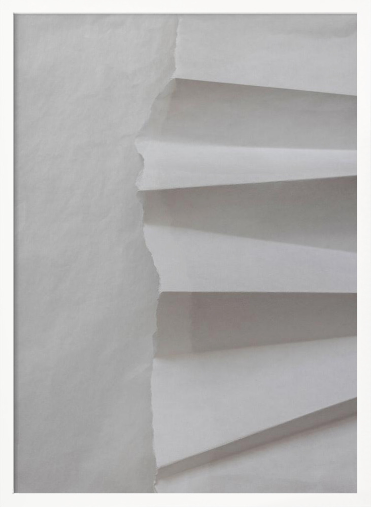 Affiche - Paper Studies 12 cadre de poster en bois blanc