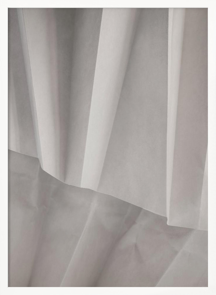 Poster - Paper Studies 14 white wood poster frame