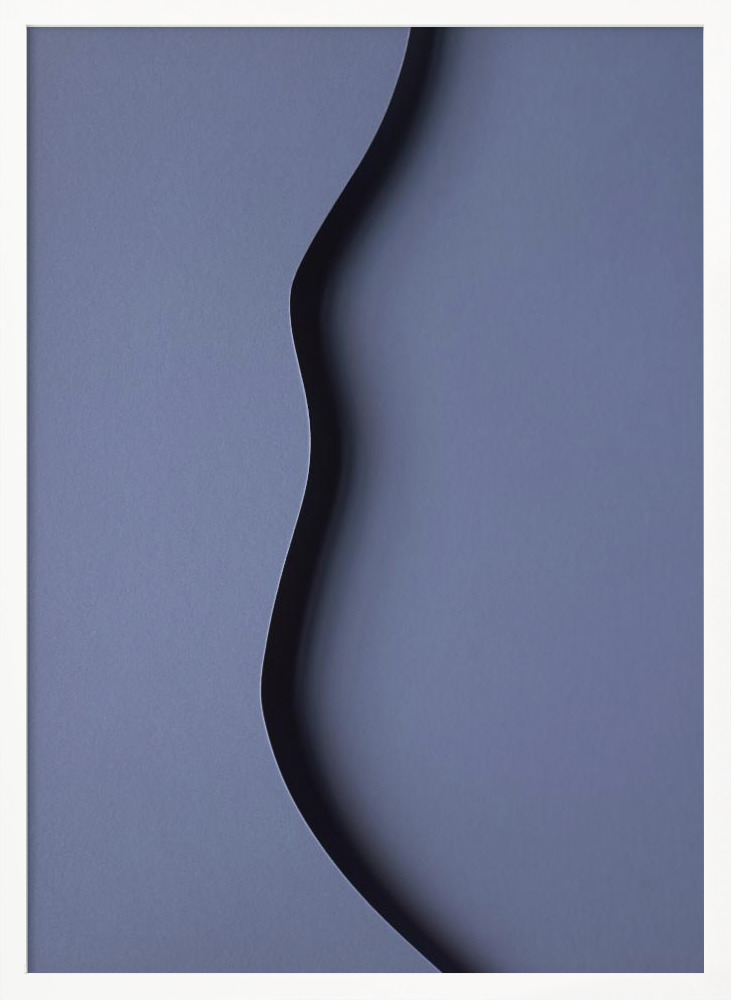 Poster - Paper Studies 29 white wood poster frame