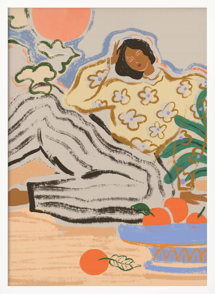 Poster - Lazydays white wood poster frame