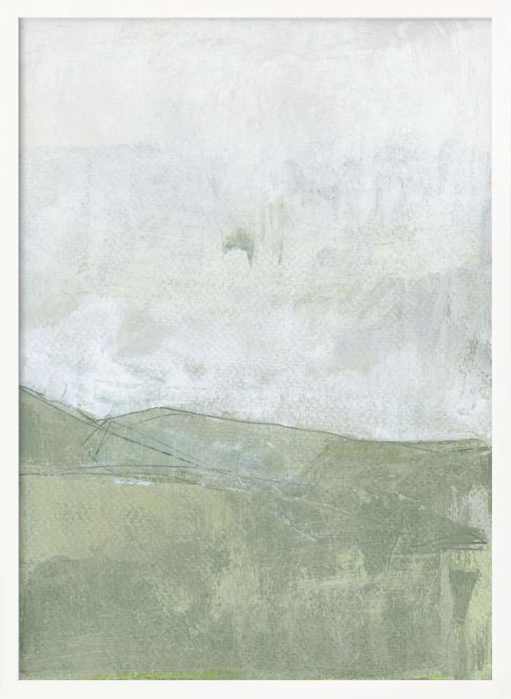 Poster - Dartmoor National Park U.K.Trail Poster - Art Print No 1 white wood poster frame