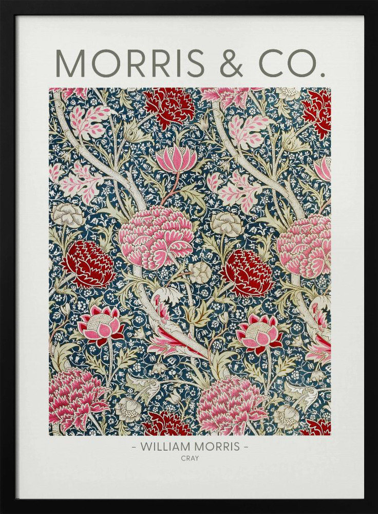 Poster - Cray dark wood poster frame