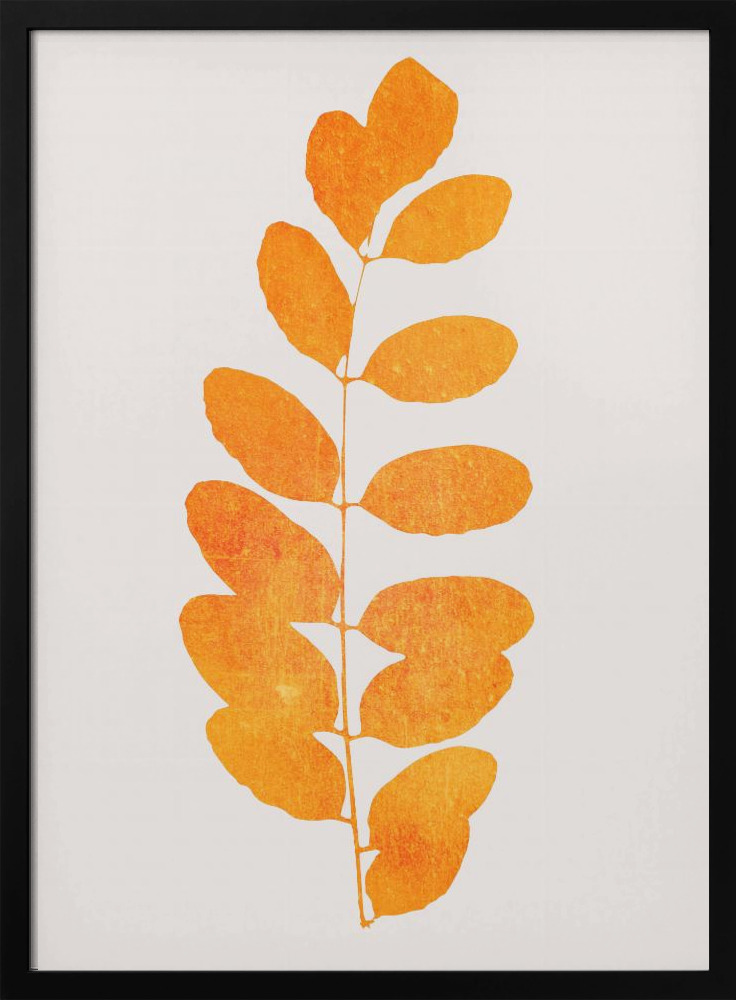 Poster - Oak Leaf dark wood poster frame
