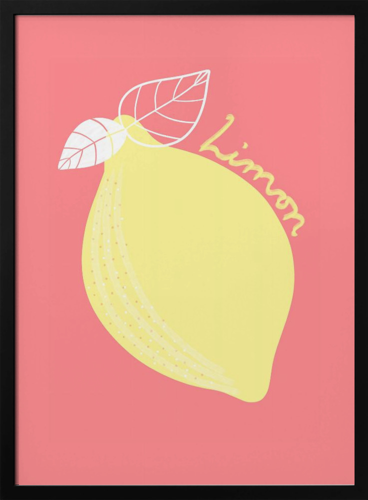 Poster - Limon dark wood poster frame