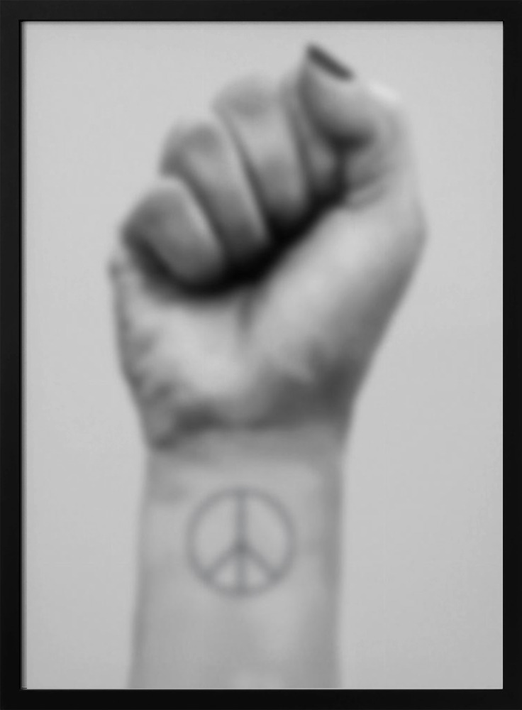 Affiche - Reminder cadre de poster en bois foncé
