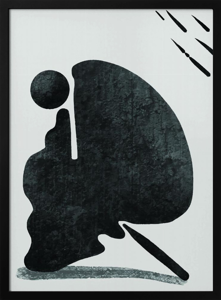 Affiche - Henri Matisse Bodies #1 cadre de poster en bois foncé