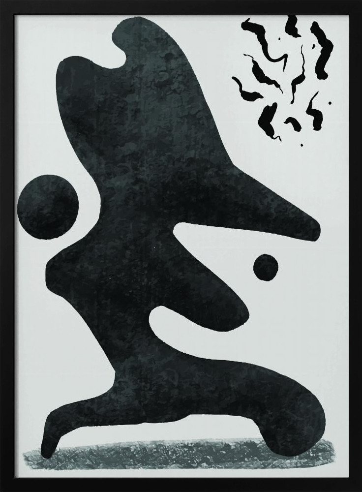 Affiche - Henri Matisse Bodies #3 cadre de poster en bois foncé