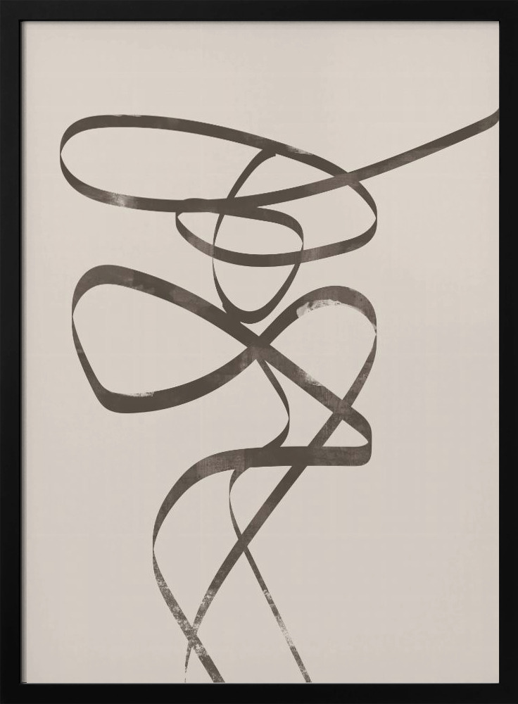 Poster - Wo2 2x3ratio posterframe van donker hout