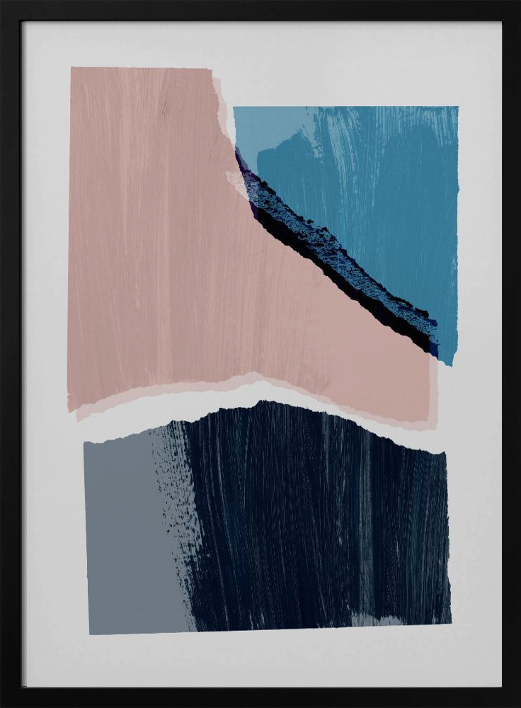 Poster - Pieces 1 dark wood poster frame