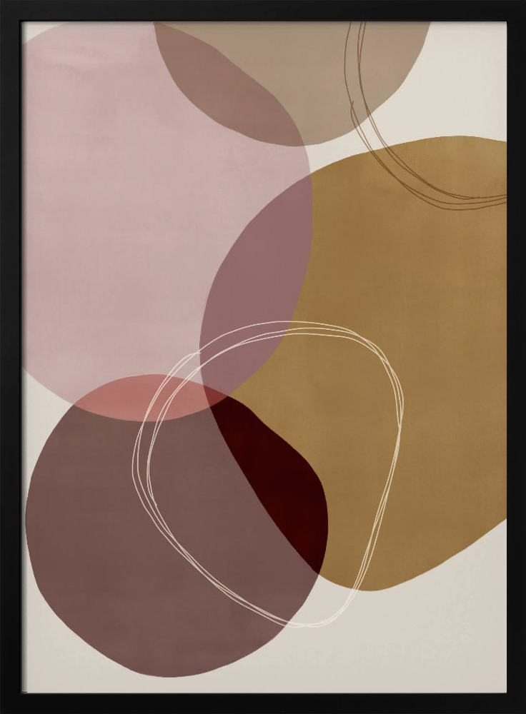 Affiche - Graphic 249 cadre de poster en bois foncé