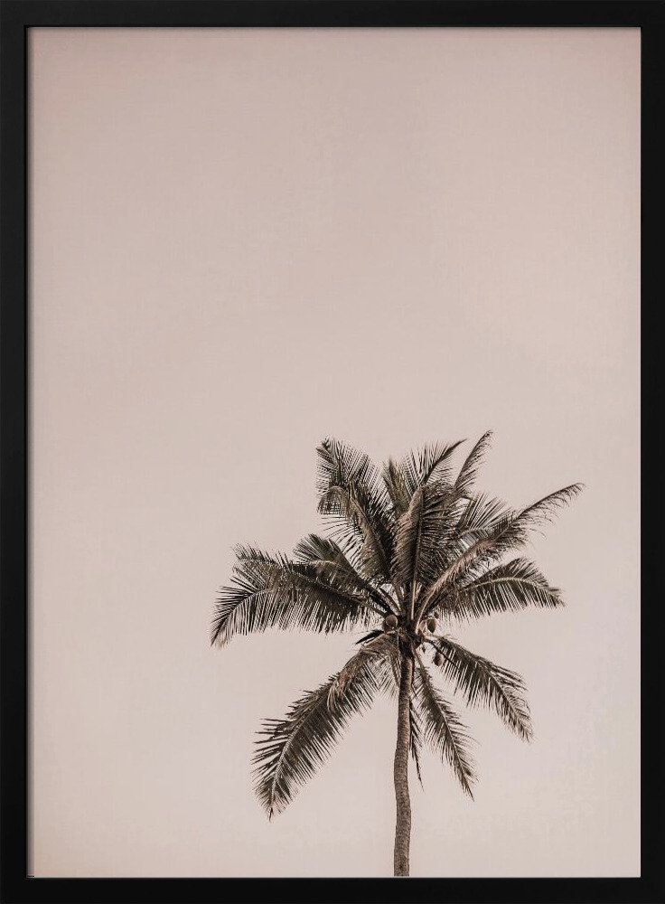 Poster - Joy dark wood poster frame