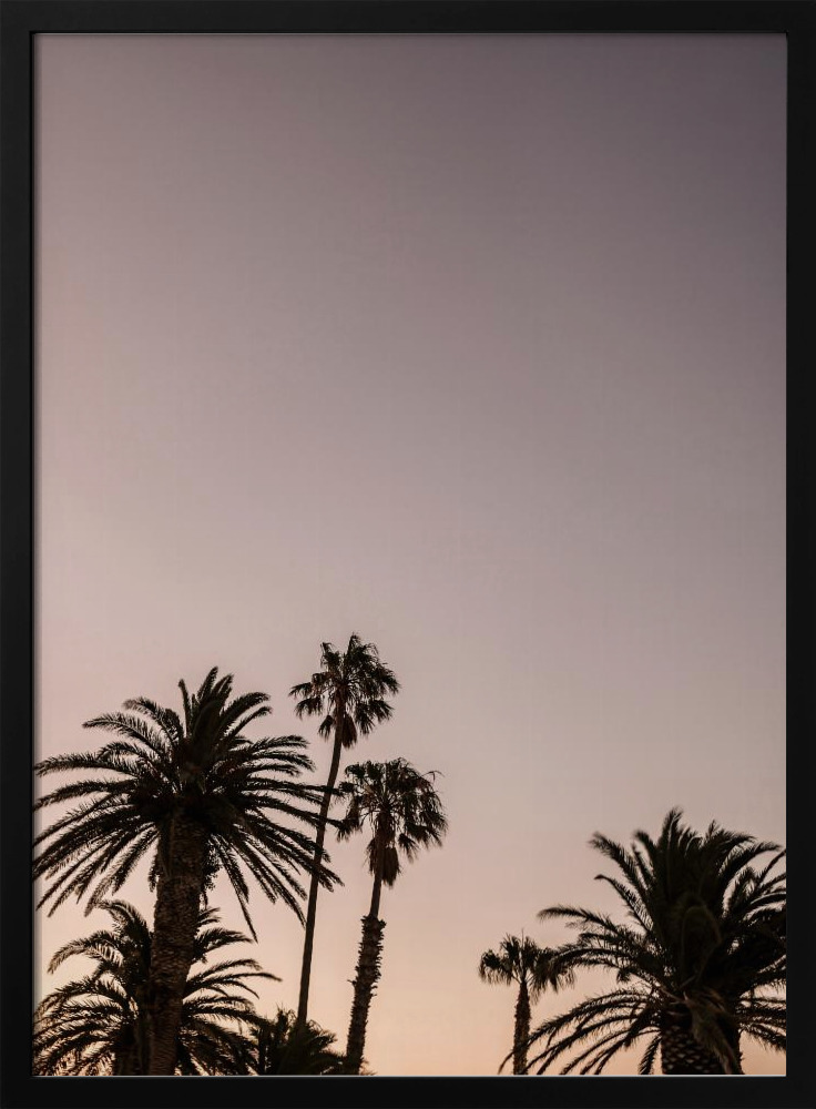 Poster - Palm Point dark wood poster frame