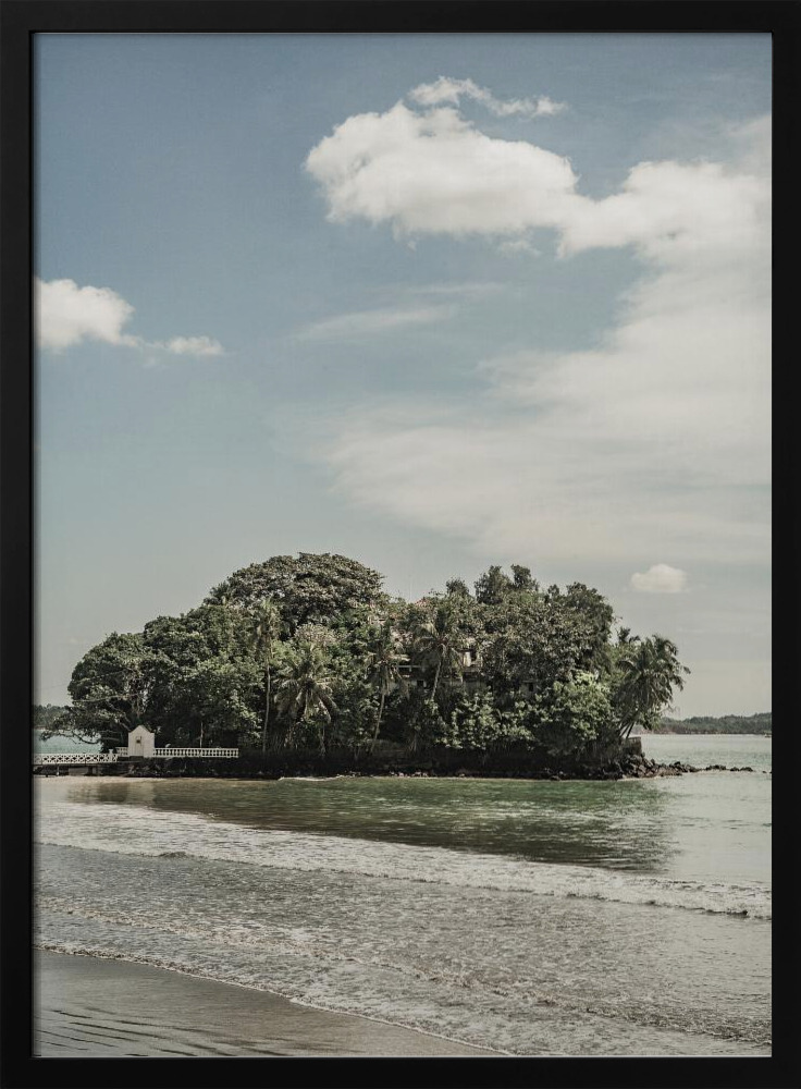 Poster - Weligama dark wood poster frame