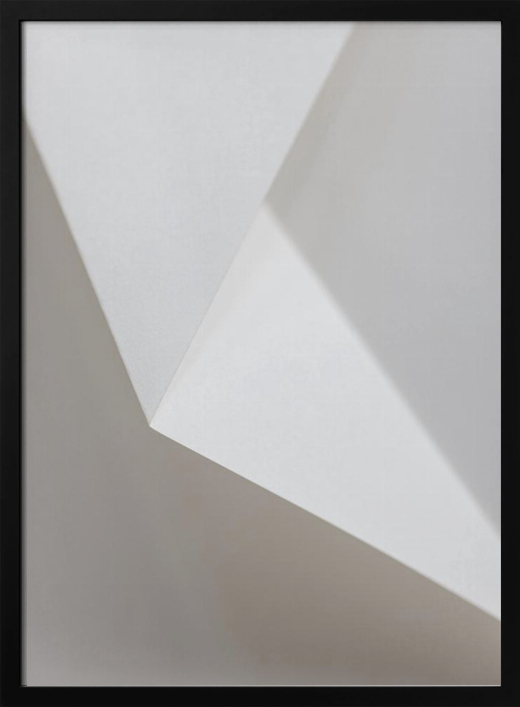 Poster - Paper Studies 17 dark wood poster frame