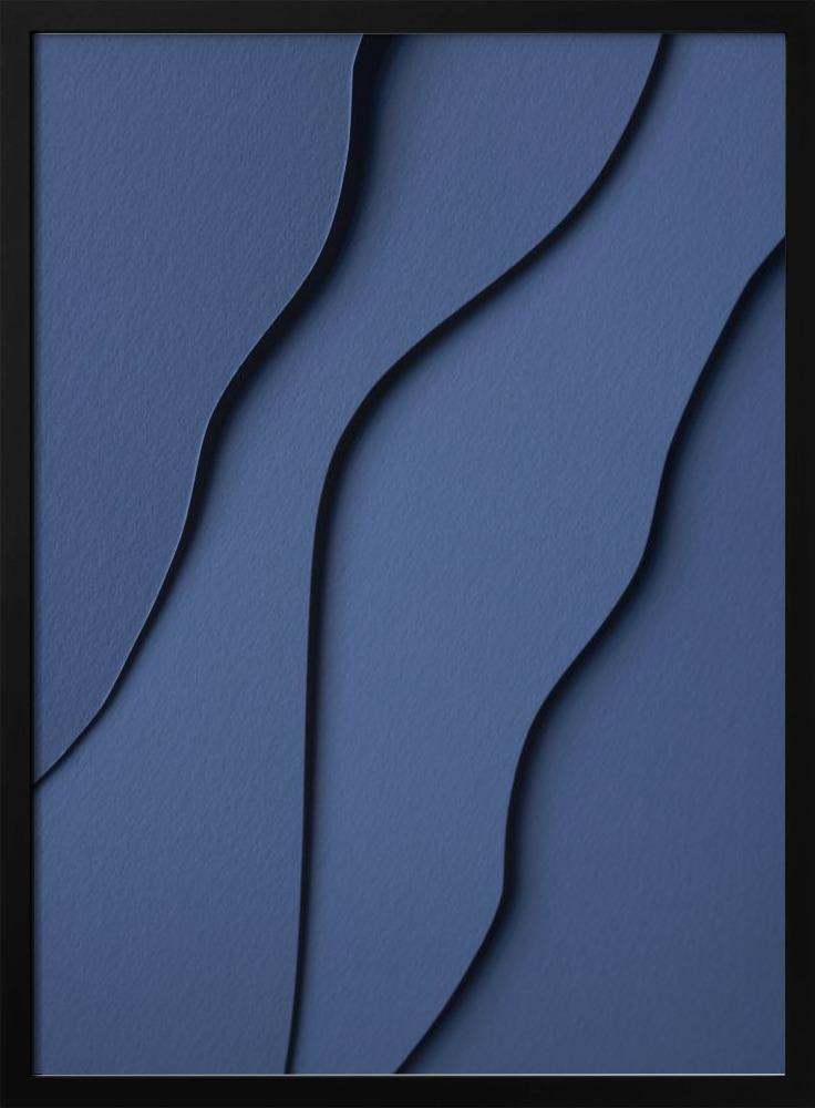 Affiche - Paper Studies 26 cadre de poster en bois foncé