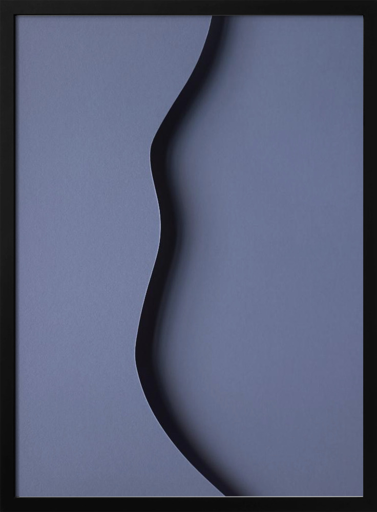 Poster - Paper Studies 29 dark wood poster frame