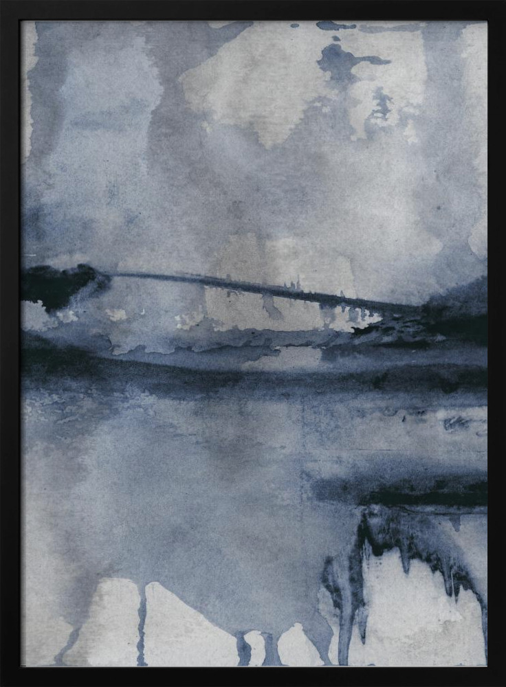 Poster - Blu 2 dark wood poster frame