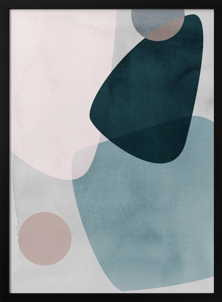 Poster - Graphic 150A dark wood poster frame