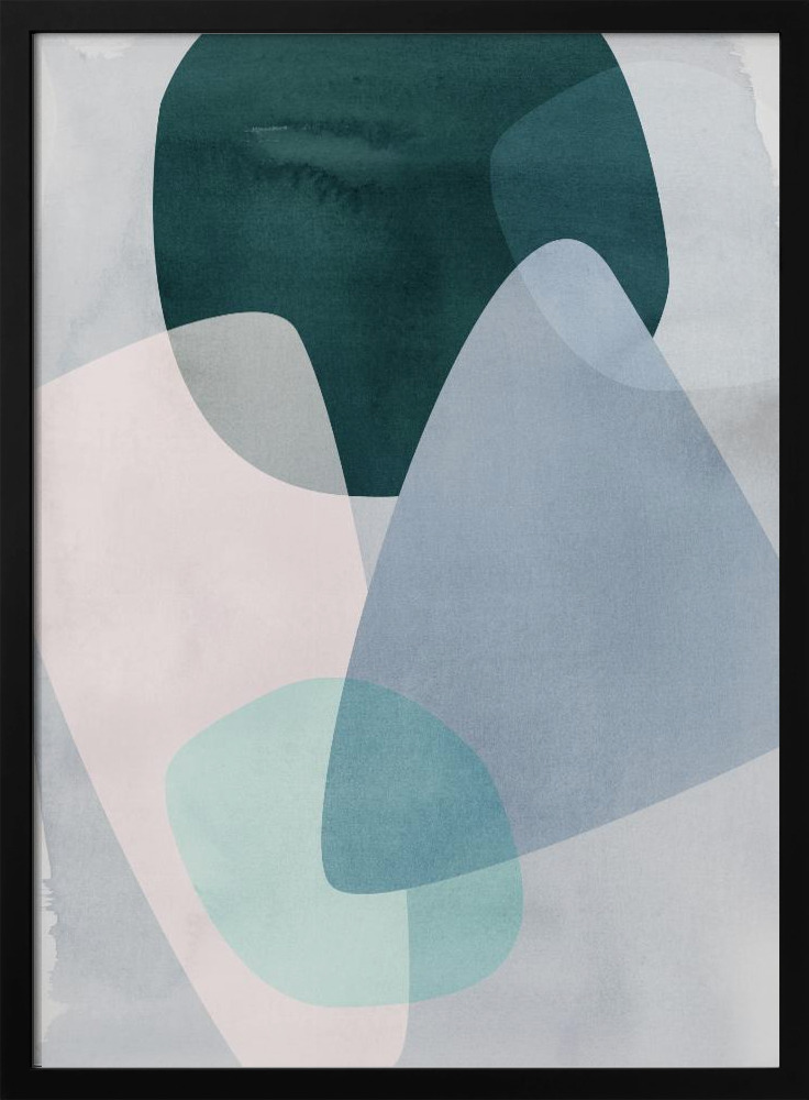 Poster - Graphic 150C dark wood poster frame