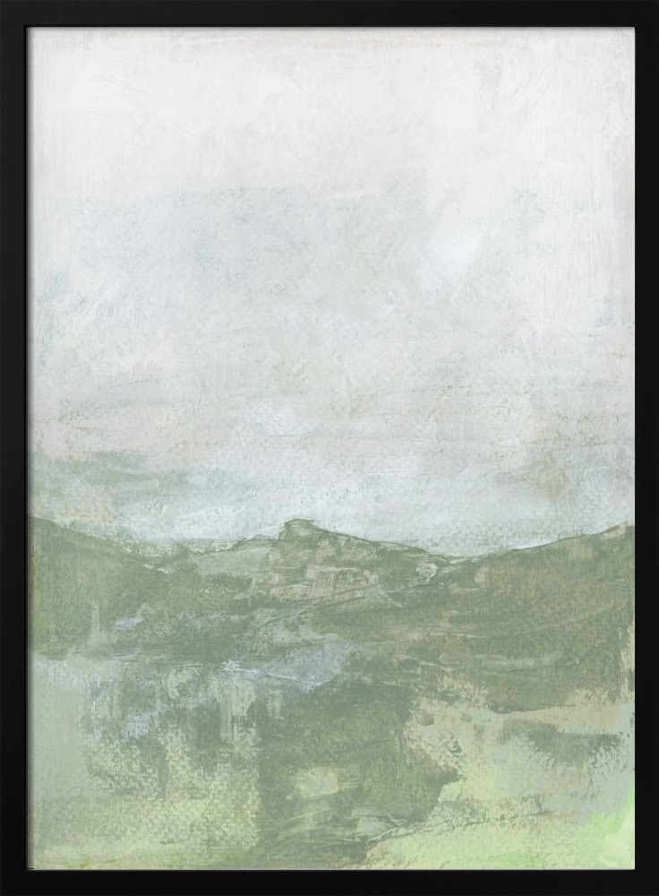 Poster - Dartmoor National Park U.K.Trail Poster - Art Print No 1 posterframe van donker hout