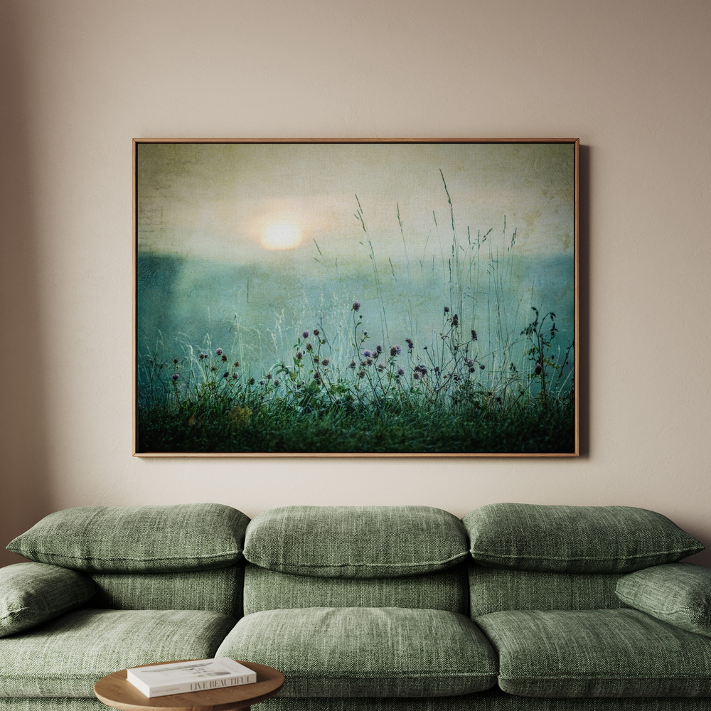 Canvastavla Autumn sunrise - Tavla - 100x70