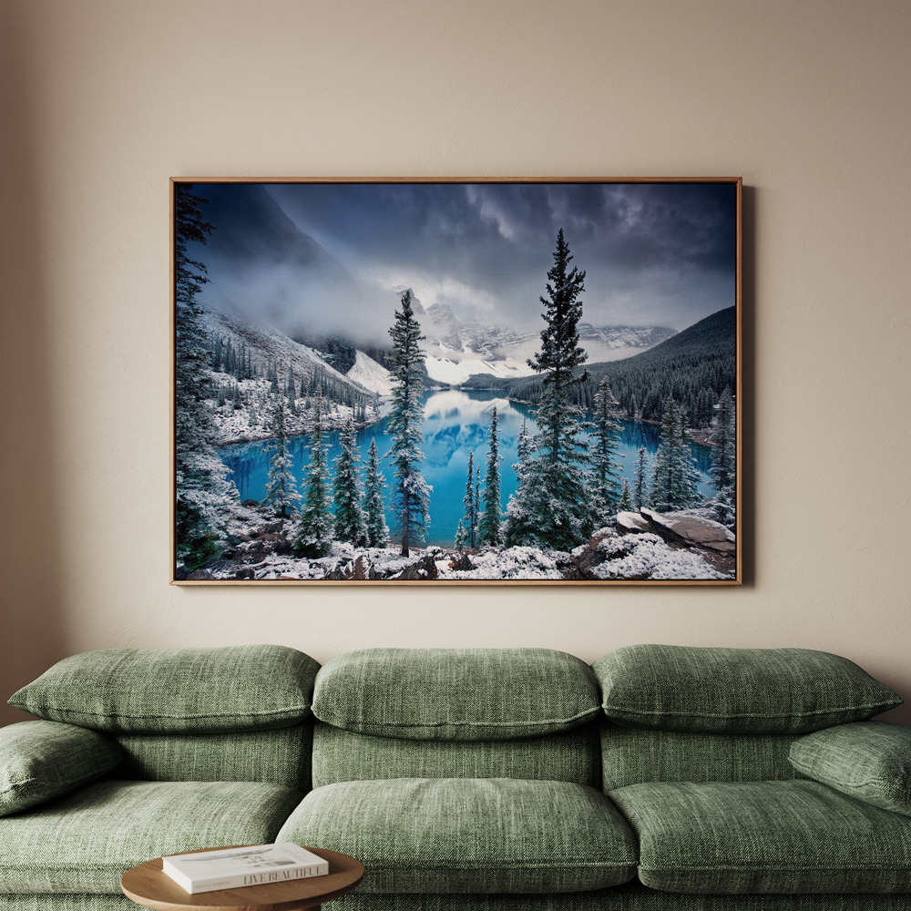 Canvastavla Morning blues - Tavla - 100x70