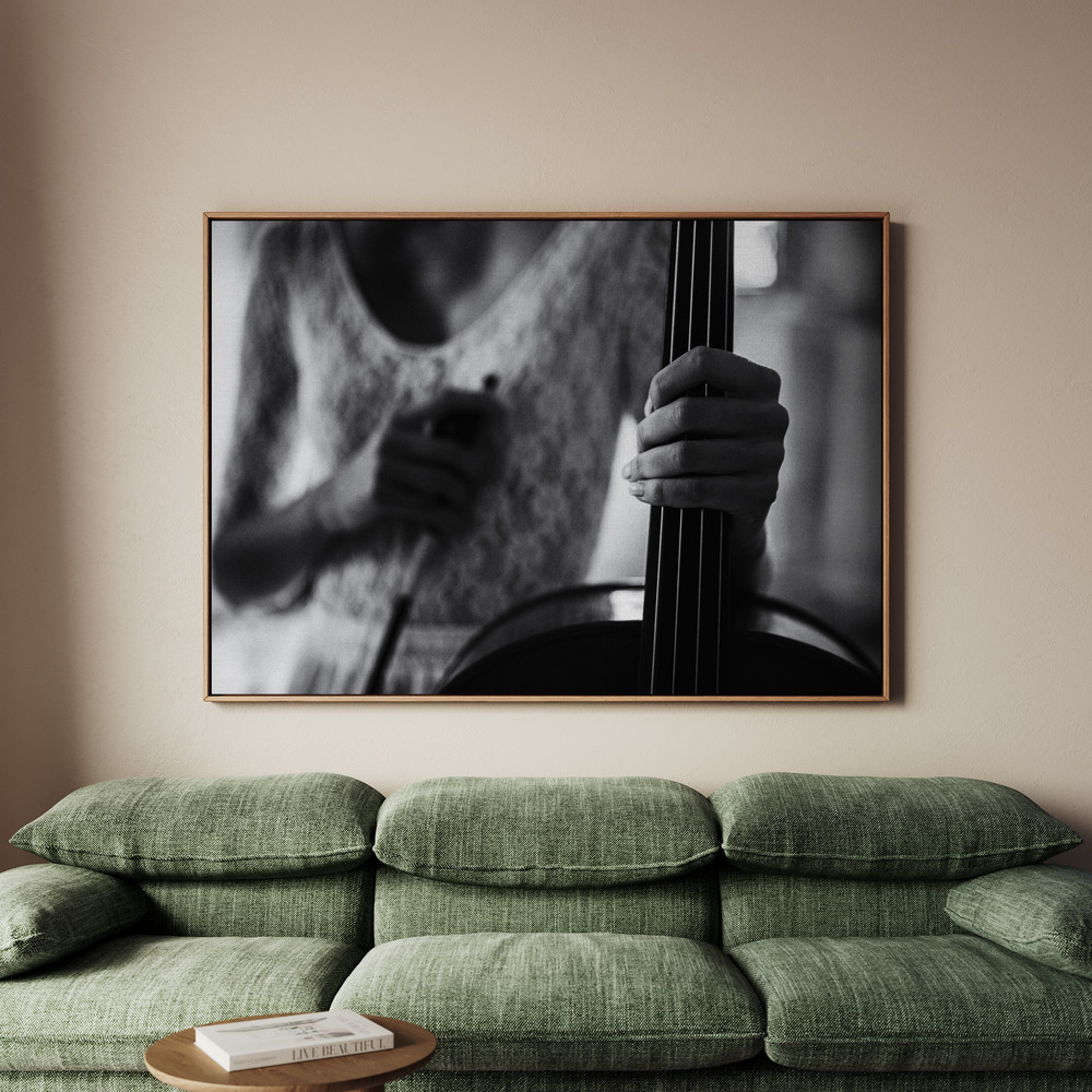 Canvastavla Break for the cello - Tavla - 150x100