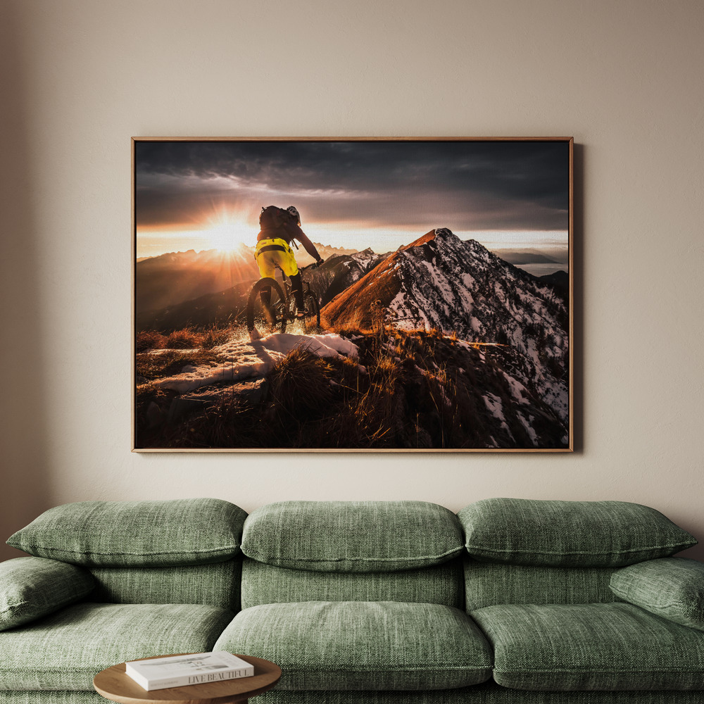 Canvastavla Take a Ride on the Sunny side - Tavla - 70x50