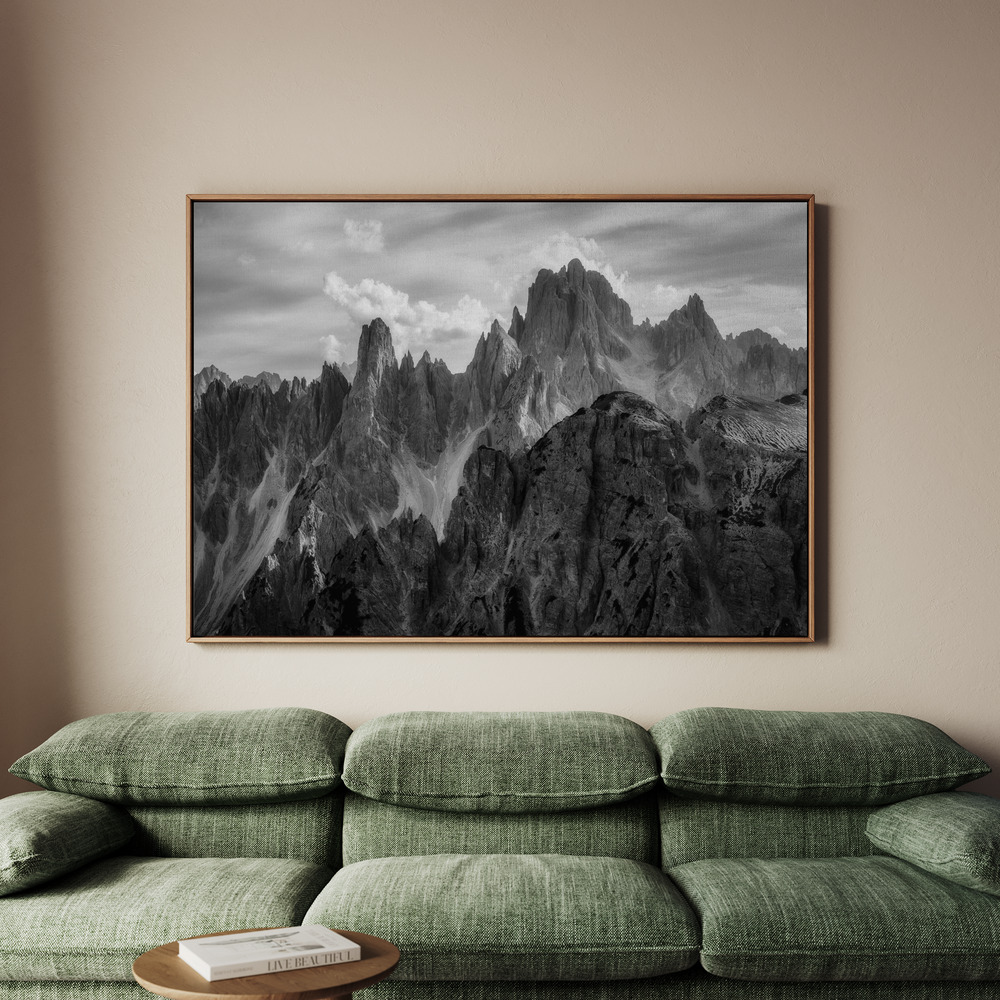 Canvastavla The Peaks - Tavla - 100x70