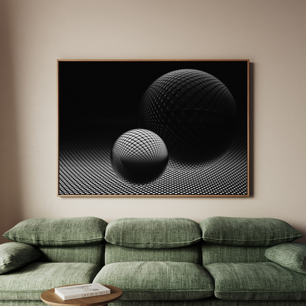 Canvastavla Darkness - Tavla - 70x50