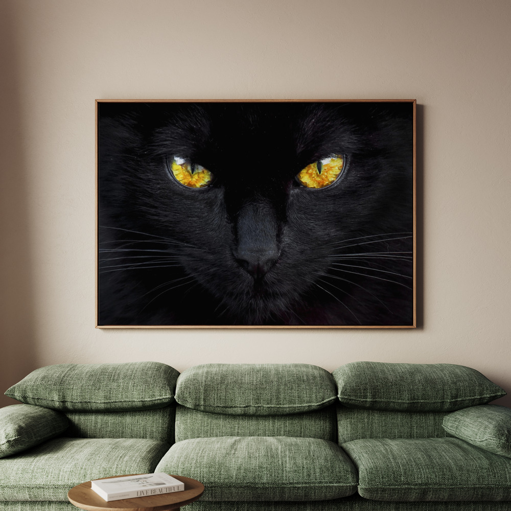 Canvastavla The hypnotist of the night - Tavla - 100x70