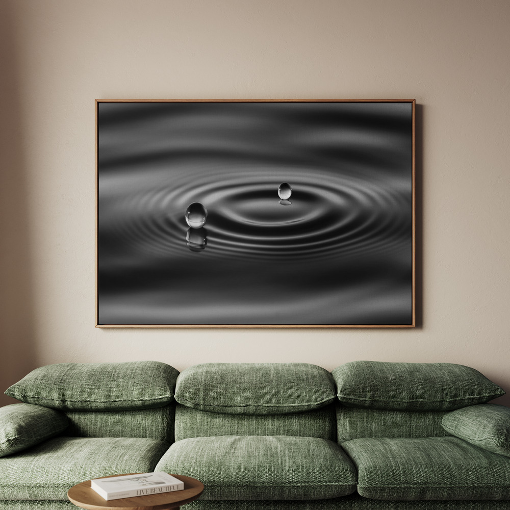 Canvastavla 2 Drops - Tavla - 100x70