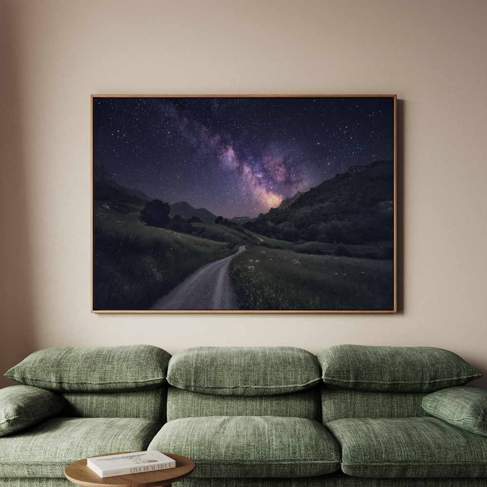Canvastavla Path to the Stars - Tavla - 70x50