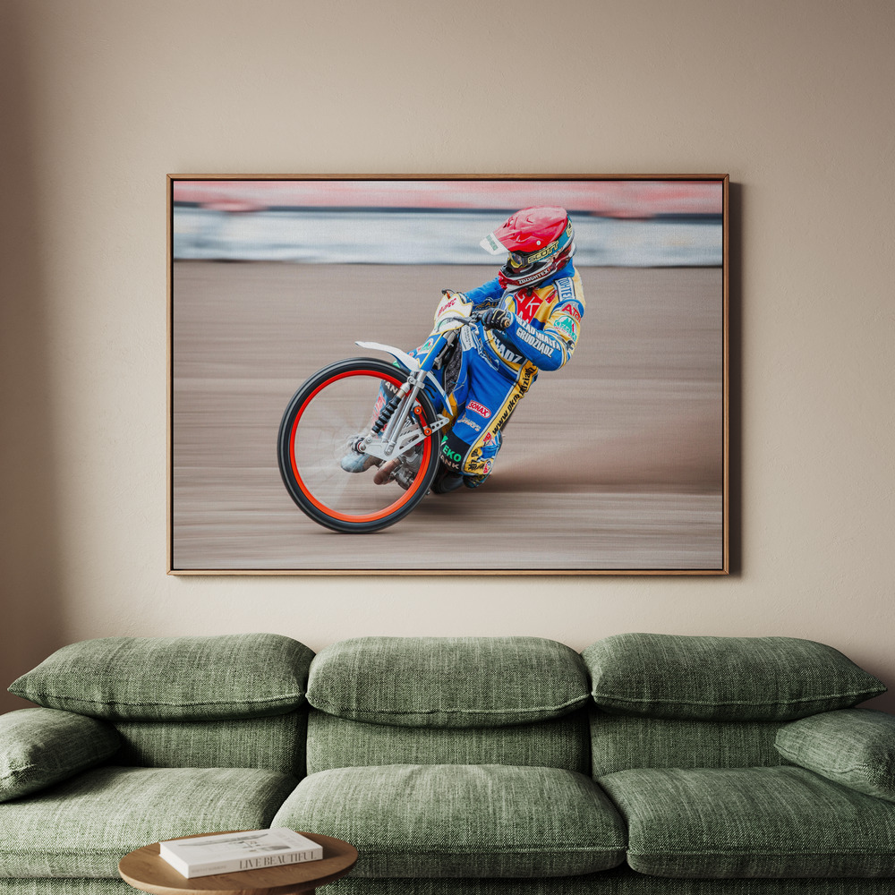 Canvastavla Speedway - Tavla - 150x100