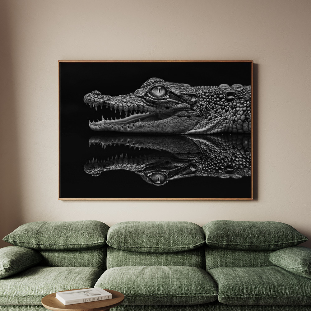 Canvastavla Dark Mirror - Tavla - 70x50