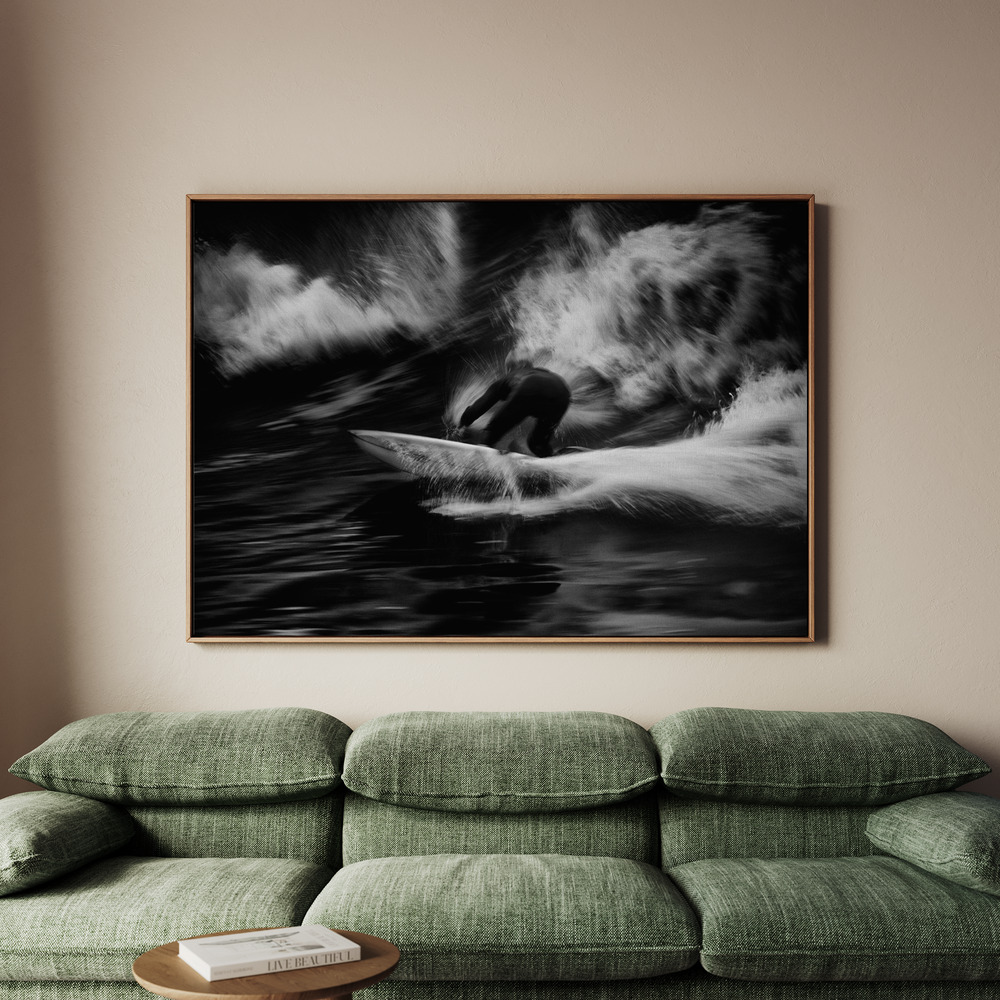 Canvastavla Surf 10 - Tavla - 150x100