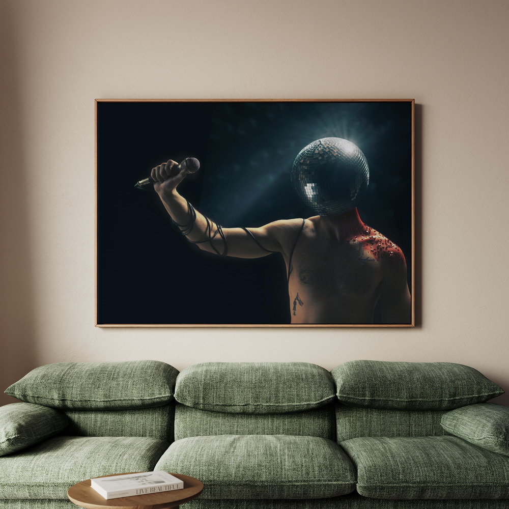 Canvastavla Disco Tragedy - Tavla - 70x50